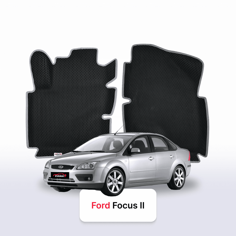 Car mats EVA for Ford Focus(MK2) 2 gen 2004-2011 year SEDAN