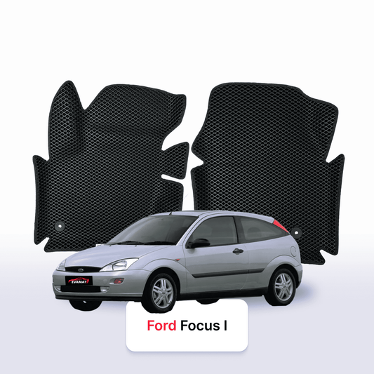 Car mats EVA for Ford Focus(MK1) 1 gen 1998-2004 year HATCHBACK 3 door