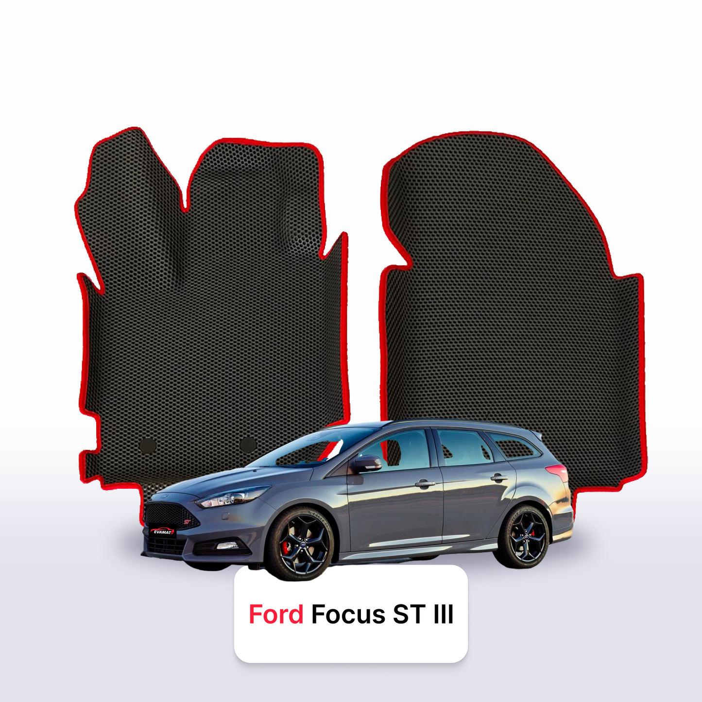 Car mats EVA for Ford Focus ST(MK3) 3 gen 2012-2018 year STATION WAGON