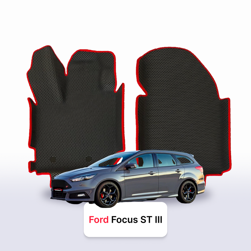 Car mats EVA for Ford Focus ST(MK3) 3 gen 2012-2018 year STATION WAGON
