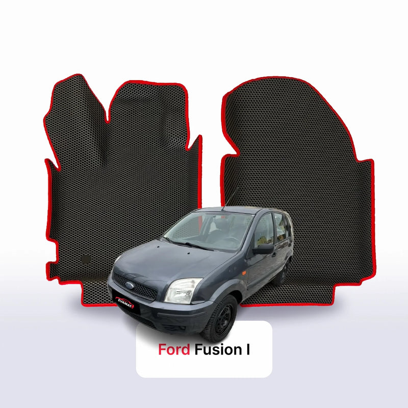 Car mats EVA for Ford Fusion pre-facelift 1 gen 2002-2005 year HATCHBACK MINIVAN