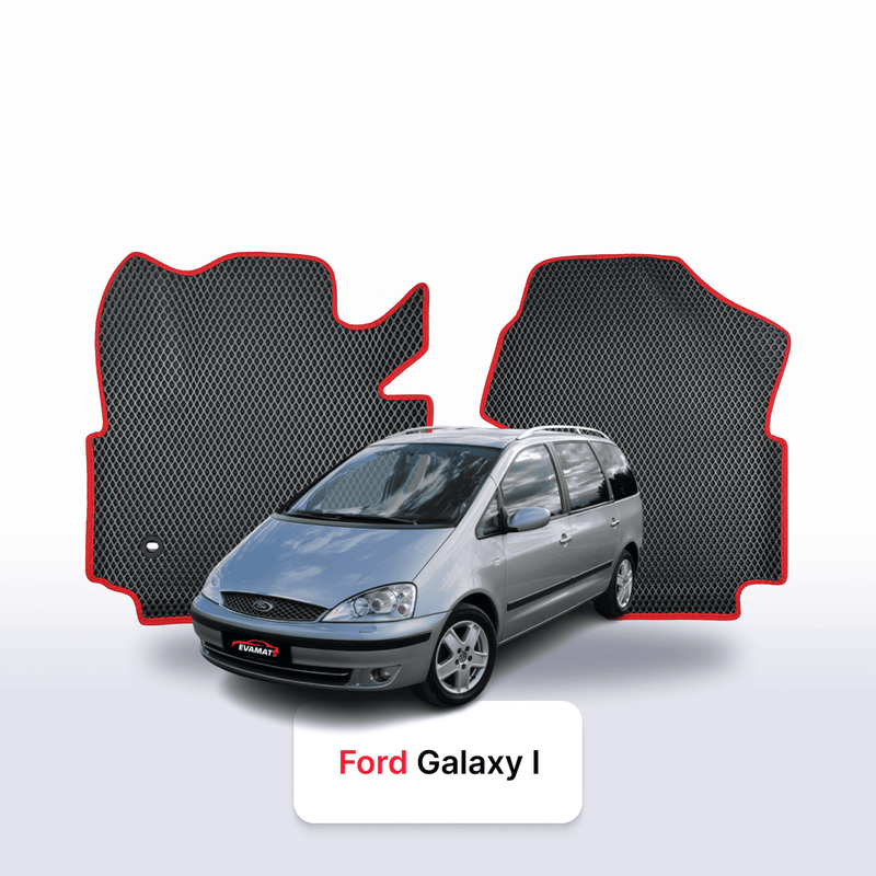 Car mats EVA for Ford Galaxy 1 gen 1995-2006 year MINIVAN 5 seater