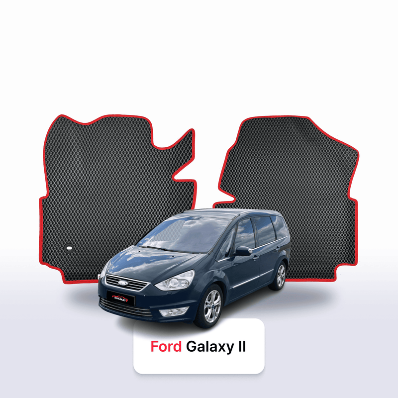 Car mats EVA for Ford Galaxy 2 gen 2006-2015 year MINIVAN 5 seater