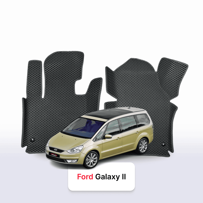Car mats EVA for Ford Galaxy 2 gen 2006-2015 year MINIVAN