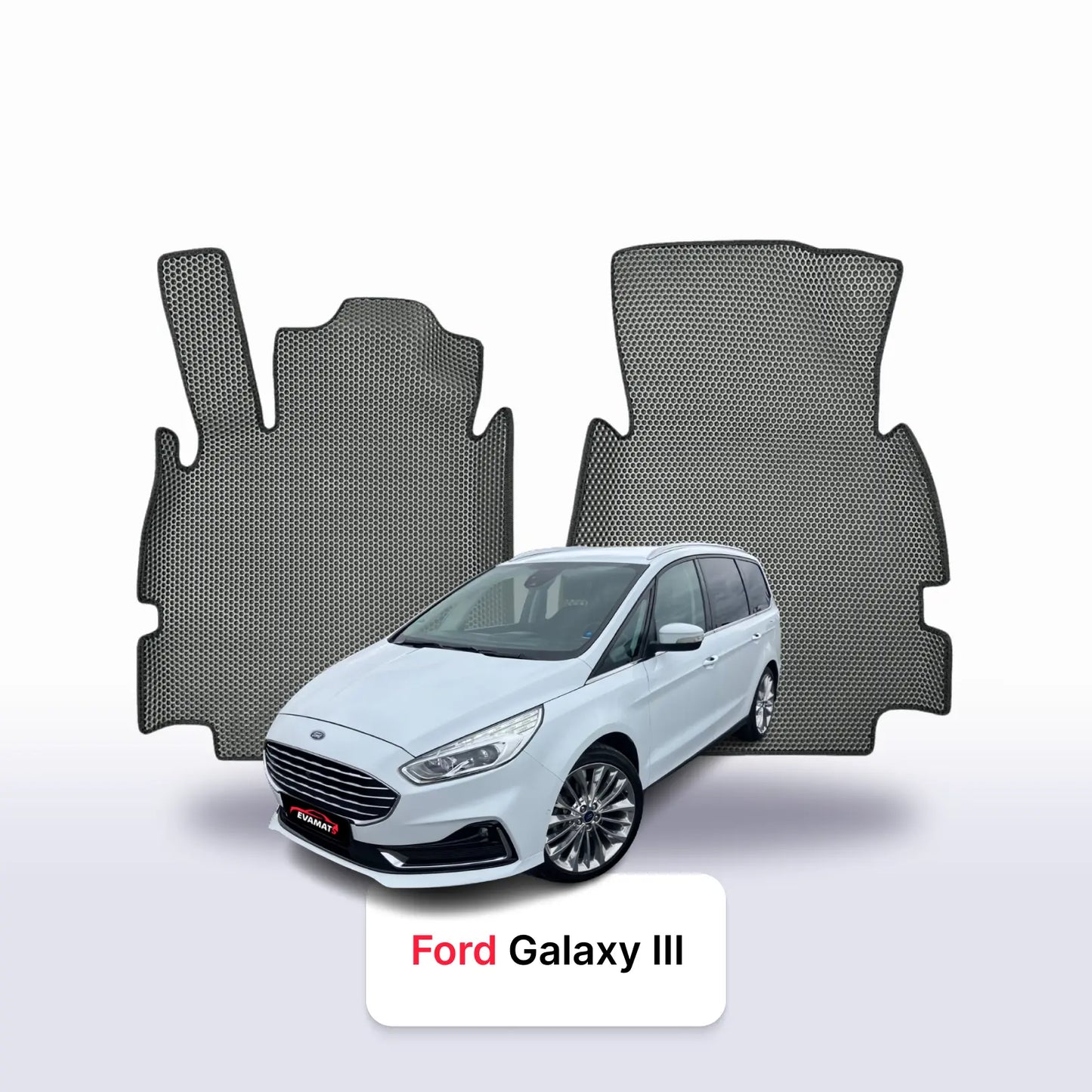 Car mats EVA for Ford Galaxy 3 gen 2015-2023 year MINIVAN 5 seater