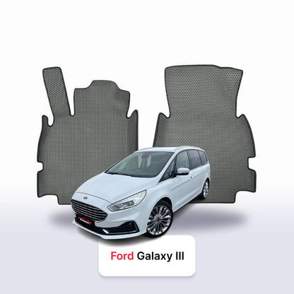Car mats EVA for Ford Galaxy 3 gen 2015-2023 year MINIVAN 5 seater