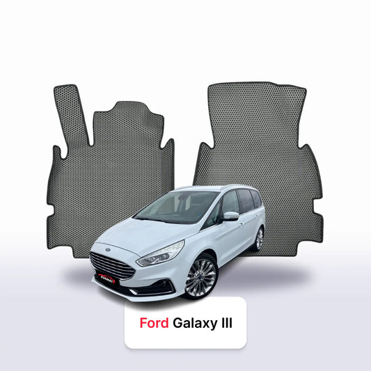 Car mats EVA for Ford Galaxy 3 gen 2015-2023 year MINIVAN 5 seater