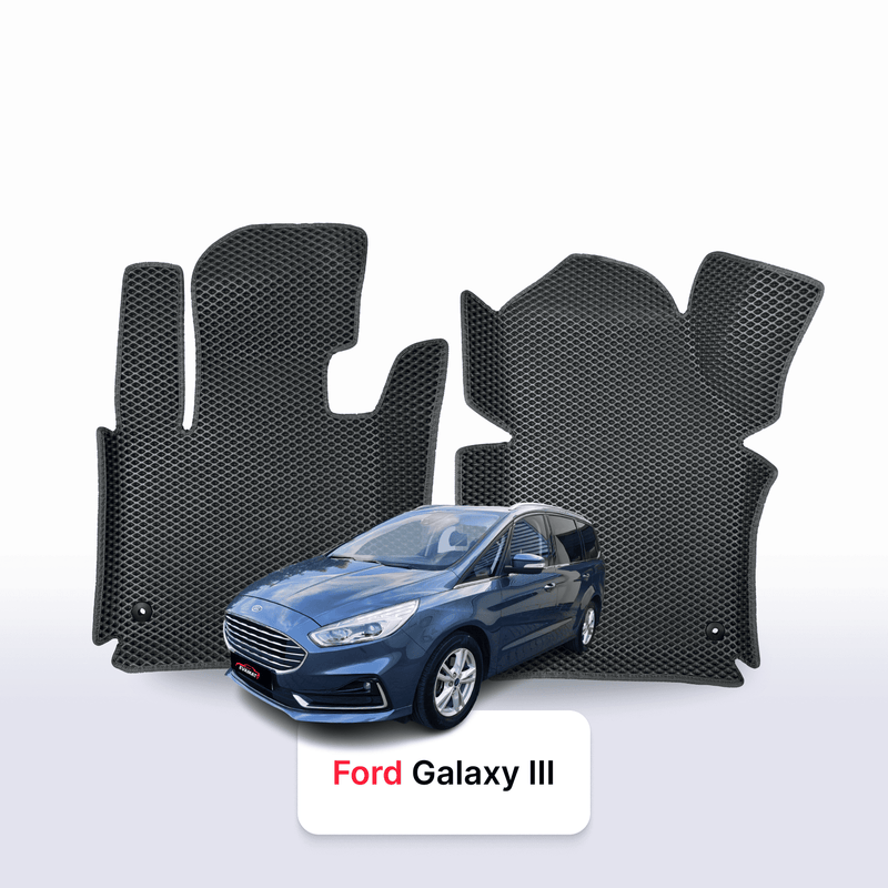 Car mats EVA for Ford Galaxy 3 gen 2015-2023 year MINIVAN