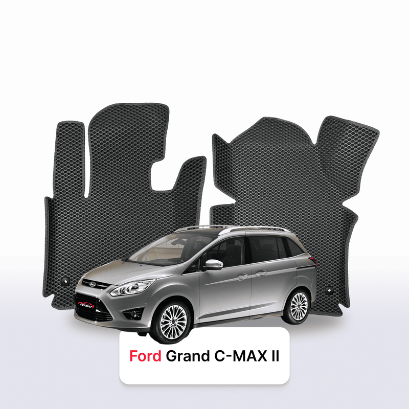 Car mats EVA for Ford Grand C-MAX 2 gen 2010-2019 year MINIVAN