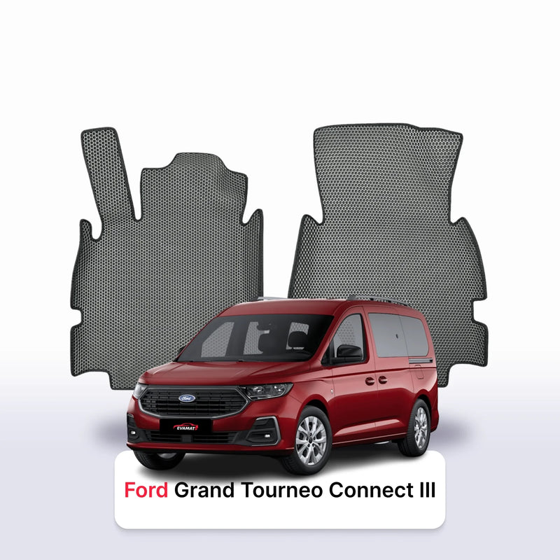 Car mats EVA for Ford Grand Tourneo Connect 3 gen 2021-2027 year Minivan 5  seater