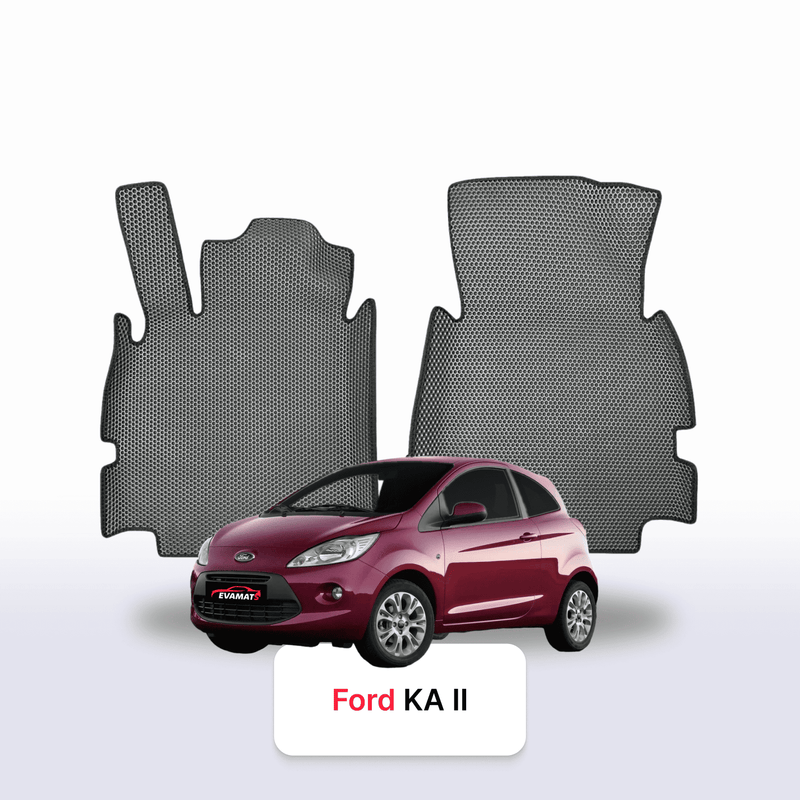 Car mats EVA for Ford KA 2 gen 2008-2016 year HATCHBACK 3 door
