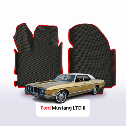 Car mats EVA for Ford LTD 2 gen 1968-1978 year SEDAN