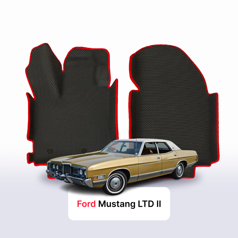 Car mats EVA for Ford LTD 2 gen 1968-1978 year SEDAN