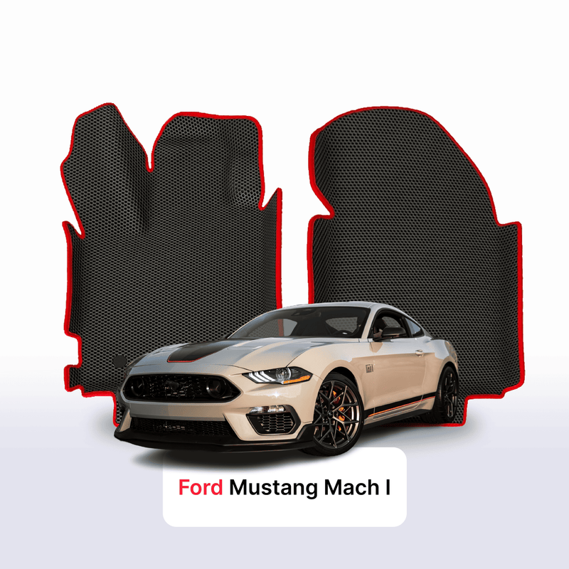 Car mats EVA for Ford Mustang Mach 1 (1 gen) 2021-2024 year COUPE