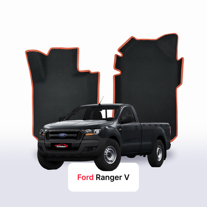 Car mats EVA for Ford Ranger 5 gen 2011-2022 year PICK-UP single cabin