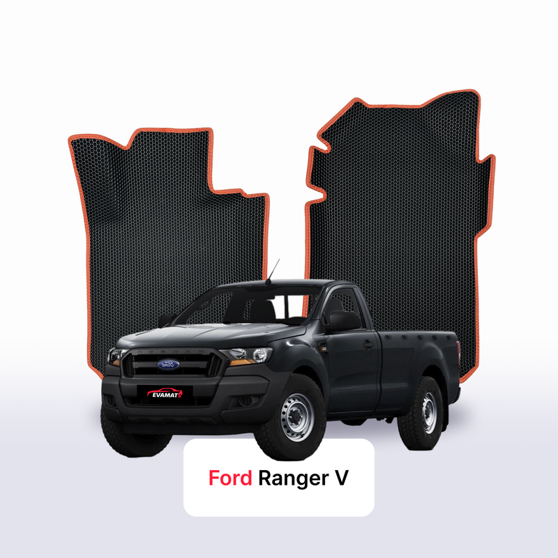 Car mats EVA for Ford Ranger 5 gen 2011-2022 year PICK-UP single cabin