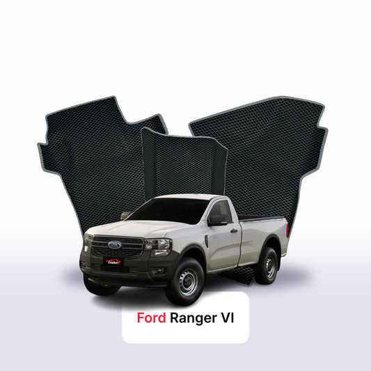 Car mats EVA for Ford Ranger 6 gen 2022-2028 year PICK-UP single cabin