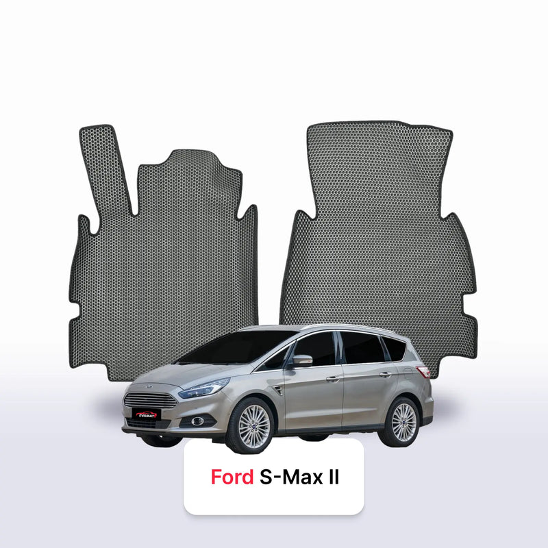 Car mats EVA for Ford S-MAX(MK2) 2 gen 2014-2023 year MINIVAN 5  seater