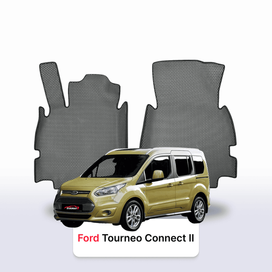 Car mats EVA for Ford Tourneo Connect 2 gen 2012-2022 year MINIVAN 5  seater
