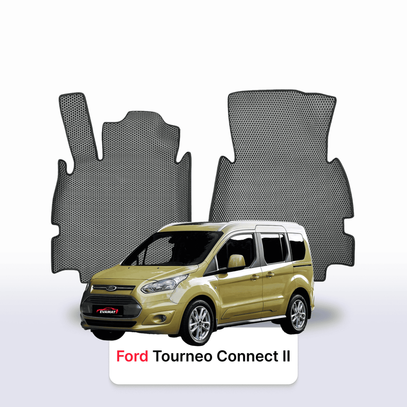 Car mats EVA for Ford Tourneo Connect 2 gen 2012-2022 year MINIVAN 5  seater