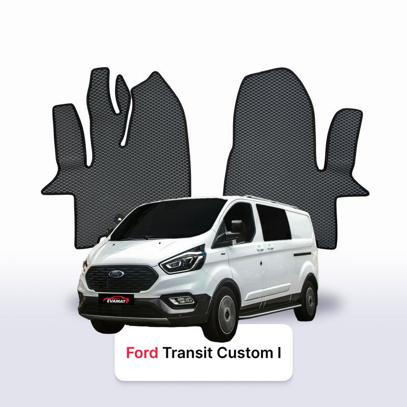 Car mats EVA for Ford Transit Custom 1 gen 2012-2023 year MINIVAN
