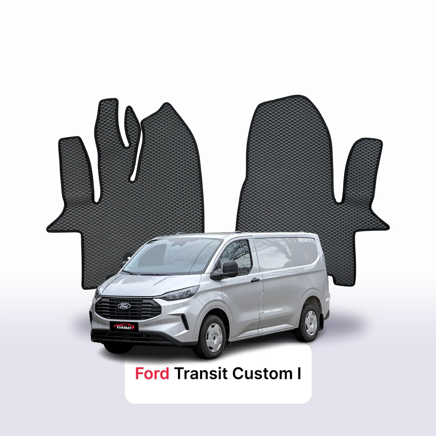 Car mats EVA for Ford Transit Custom 1 gen 2012-2023 year VAN