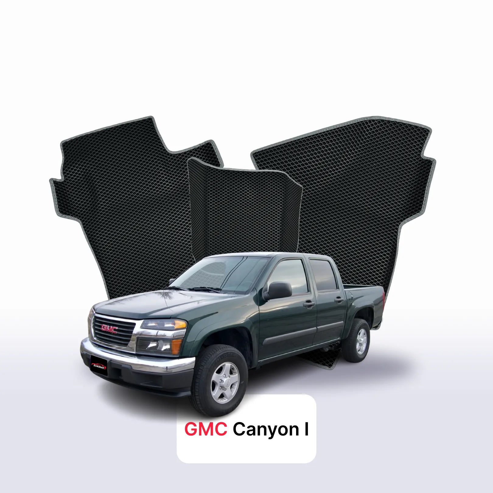 Car mats EVA for GMC Canyon 1 gen 2004-2012 year Pick-Up z double cabin
