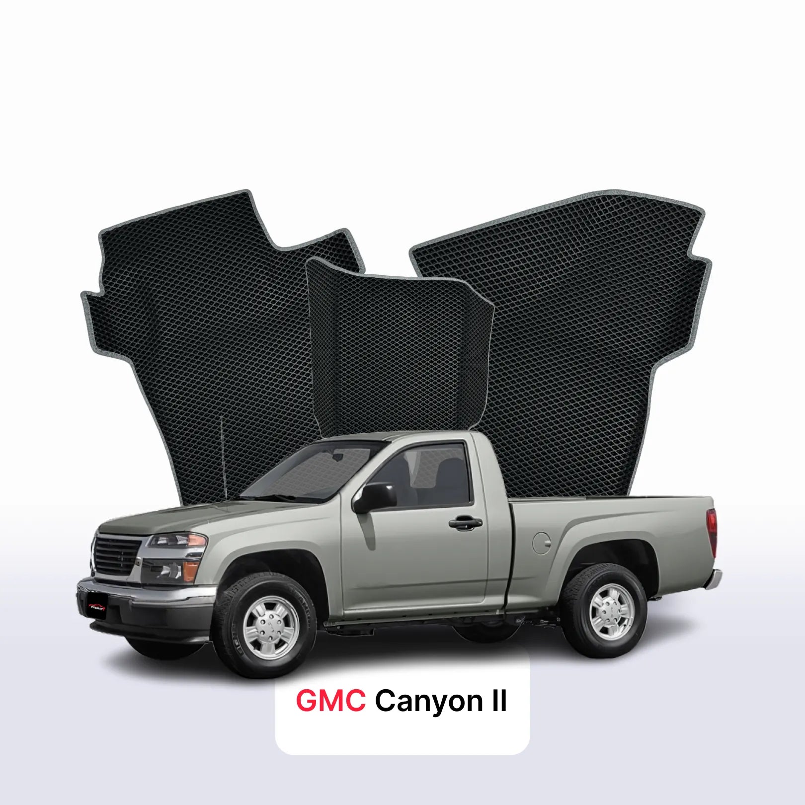 Car mats EVA for GMC Canyon 2 gen 2014-2023 year PICK-UP single cabin