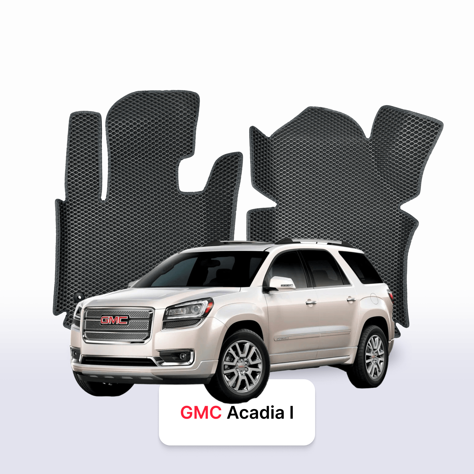Car mats EVA for GMC Acadia 1 gen 2008-2016 year SUV