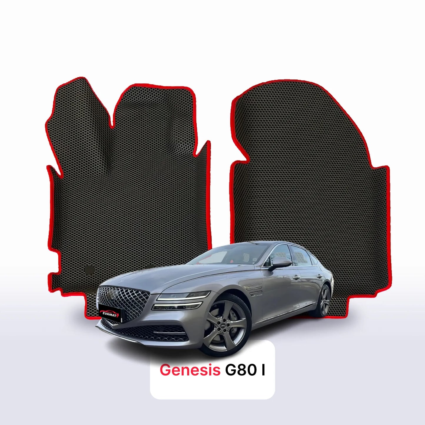 Car mats EVA for Genesis G80 1 gen 2016-2020 year SEDAN