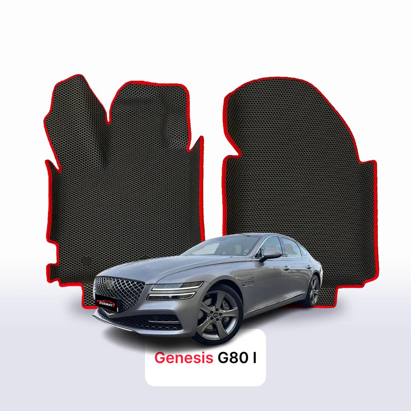 Car mats EVA for Genesis G80 1 gen 2016-2020 year SEDAN