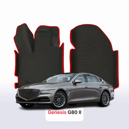 Car mats EVA for Genesis G80 2 gen 2020-2027 year SEDAN