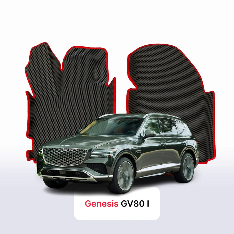 Car mats EVA for Genesis GV80 USA 1 gen 2020-2028 year SUV