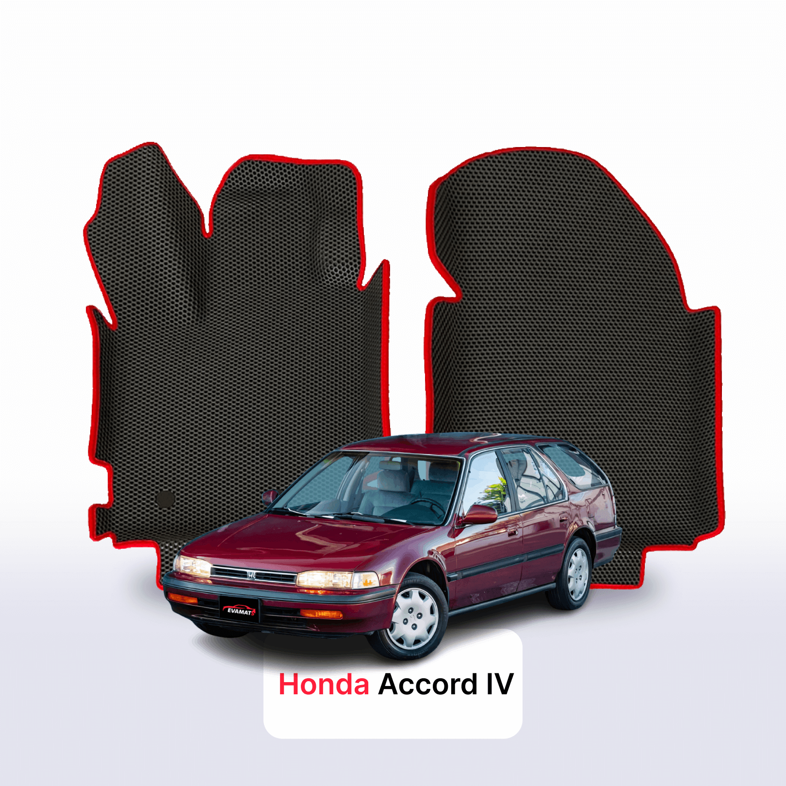 Car mats EVA for Honda Accord 4 gen 1989-1993 year STATION WAGON