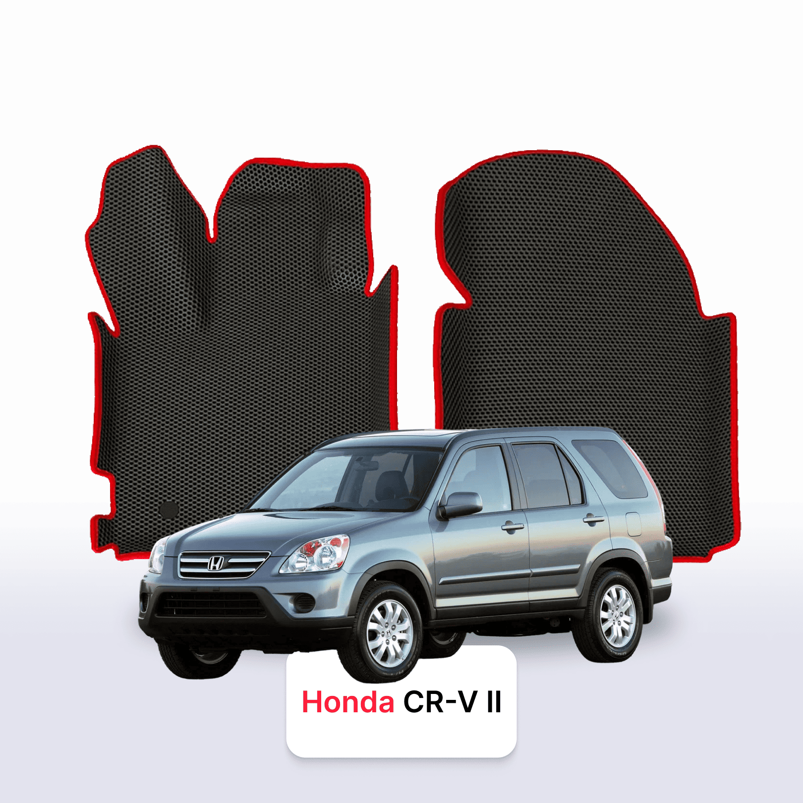 Car mats EVA for Honda CR-V 2 gen 2001-2006 year SUV