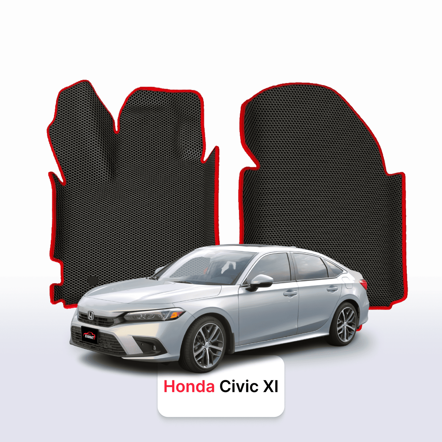 Car mats EVA for Honda Civic 11 gen 2021-2028 year SEDAN