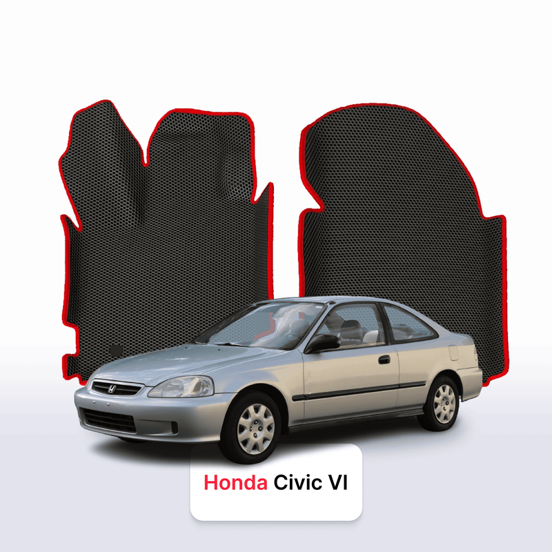Car mats EVA for Honda Civic 6 gen 1995-2001 year COUPE