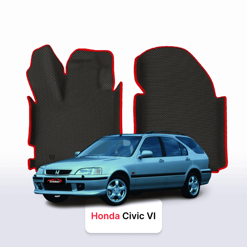Car mats EVA for Honda Civic 6 gen 1995-2001 year STATION WAGON