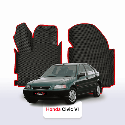 Car mats EVA for Honda Civic 6 gen 1995-2001 year LIFTBACK