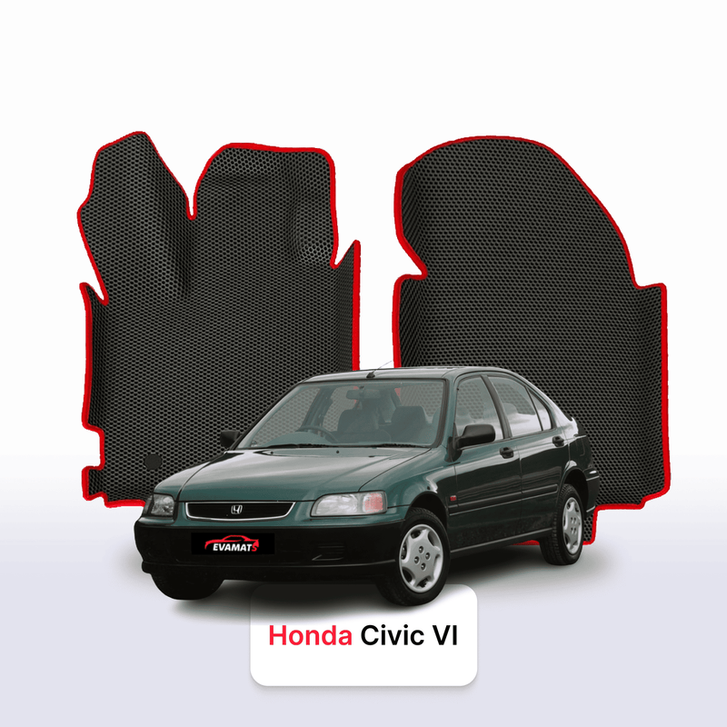Car mats EVA for Honda Civic 6 gen 1995-2001 year LIFTBACK
