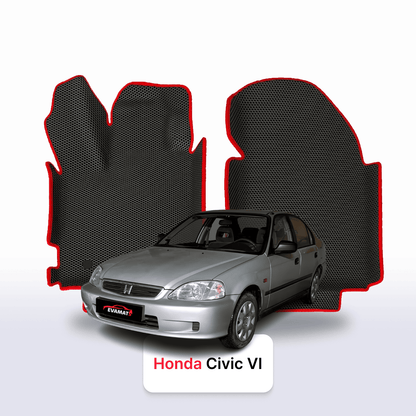 Car mats EVA for Honda Civic 6 gen 1995-2001 year SEDAN
