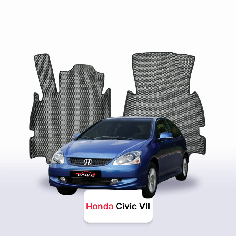 Car mats EVA for Honda Civic 7 gen 2000-2006 year HATCHBACK 3 door