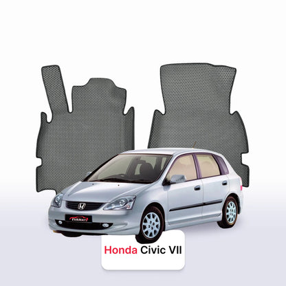 Car mats EVA for Honda Civic 7 gen 2000-2006 year HATCHBACK 5 door
