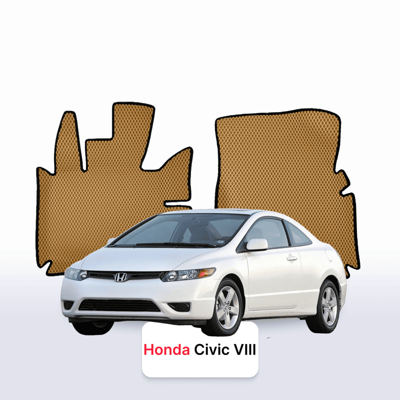 Car mats EVA for Honda Civic 8 gen 2005-2012 year COUPE