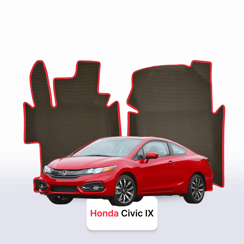 Car mats EVA for Honda Civic 9 gen 2011-2017 year COUPE