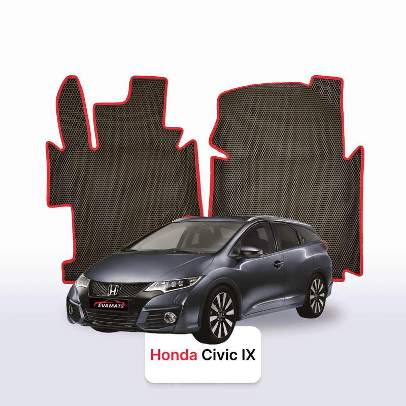 Car mats EVA for Honda Civic 9 gen 2011-2017 year STATION WAGON