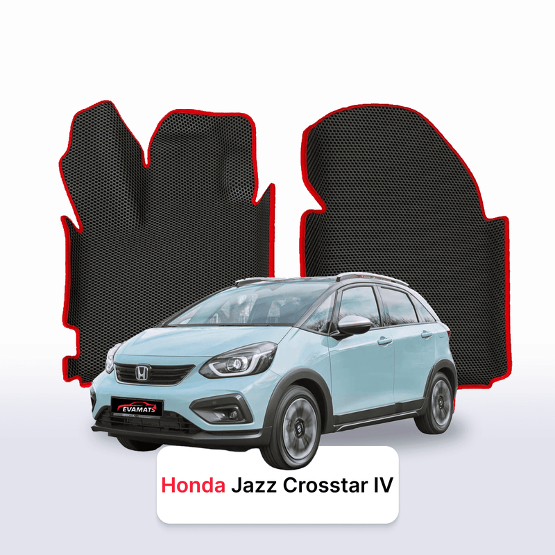 Car mats EVA for Honda Jazz Crosstar 5 gen 2020-2028 year Hybrid HATCHBACK 5 door
