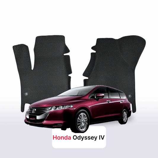 Car mats EVA for Honda Odyssey 4 gen 2010-2017 year MINIVAN