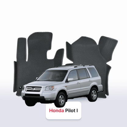 Car mats EVA for Honda Pilot 1 gen 2002-2008 year SUV