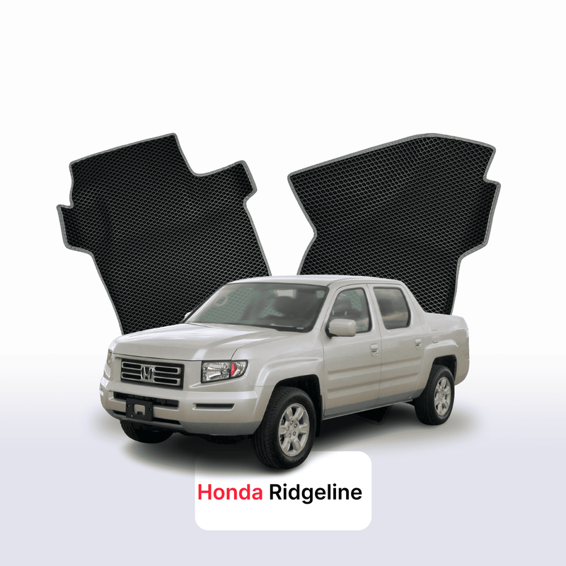 Car mats EVA for Honda Ridgeline 1 gen 2005-2014 year PICK-UP double cabin